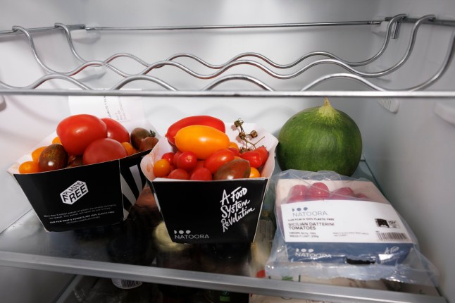 Michele Pascarella in his kitchen. Pictured: The fridge. (C) Belinda Jiao 07598931257 jiao.bilin@gmail.com