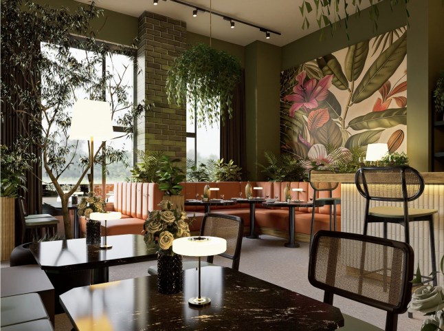 The new Eden Lounge