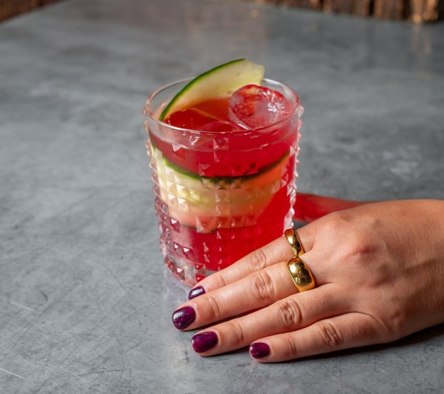 A cocktail at Madera at Treehouse