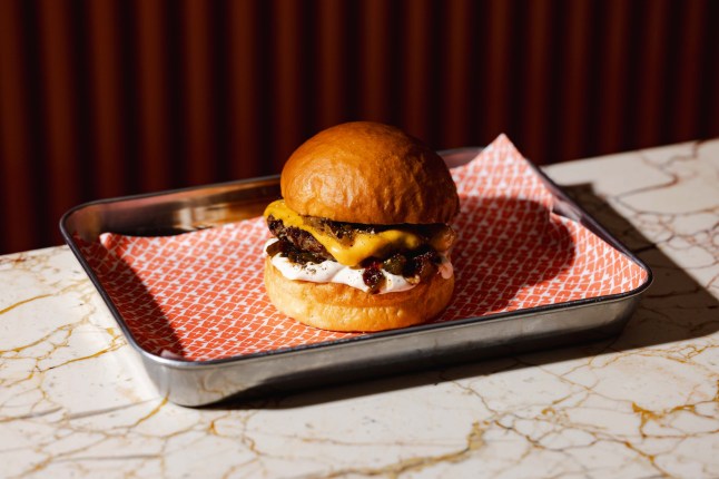 A burger at ZULA